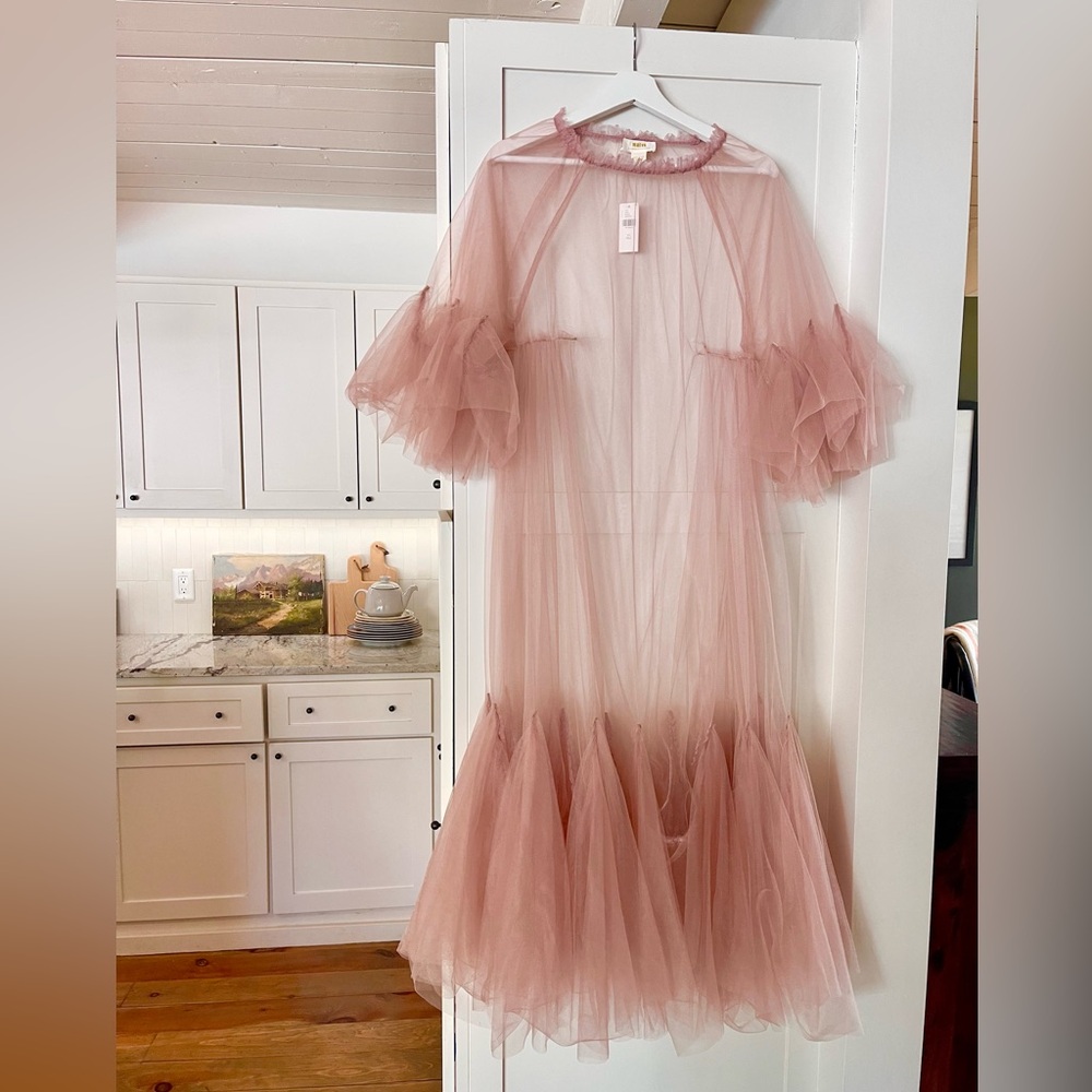 Maeve by Anthropologie Glamorous Tulle Layer Dress